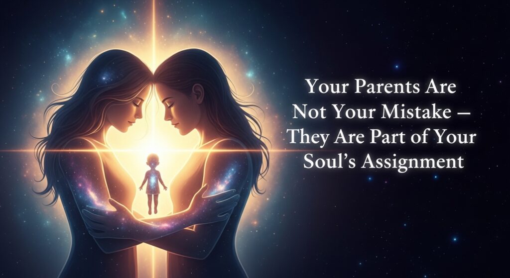 Your Parents Are Not Your Mistake — They Are Part of Your Soul’s Assignment